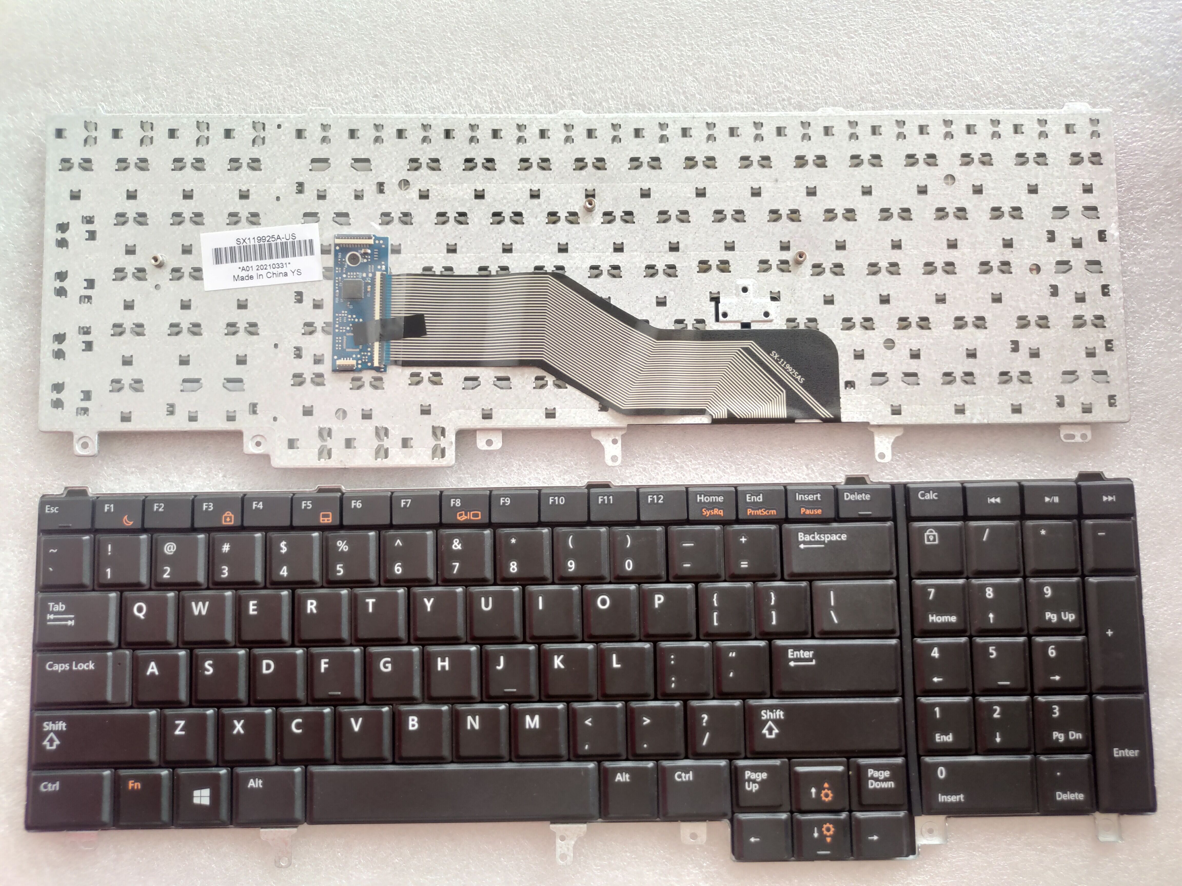 Picture of New Replacement Laptop Keyboard For DELL E6520/E5520 BLACK (OEM) US Layout